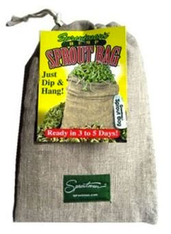 Hemp Sprout Bag for Growing Broccoli Sprouts (Cheap and Easy)